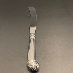 Lenox Kirk Stieff Williamsburg Royal Shell Dinner Knife Pistol Handle 9 7/8"